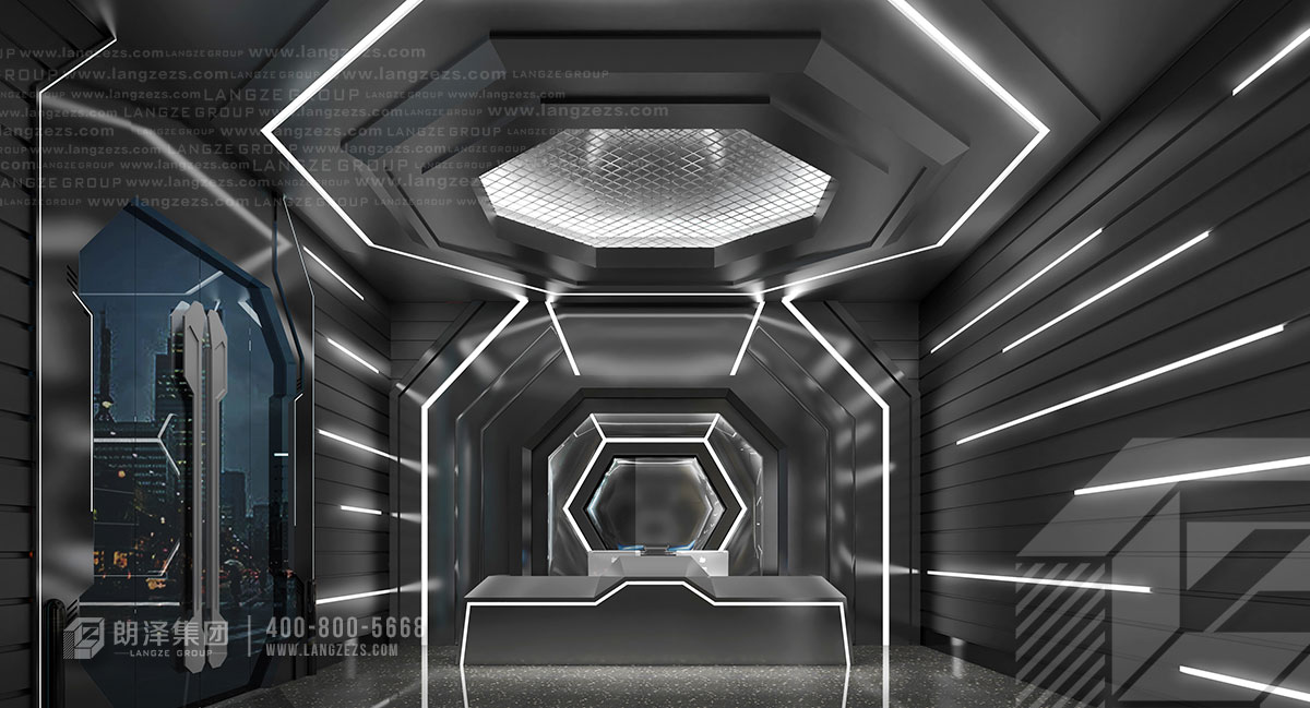 900平酒吧設計效果圖