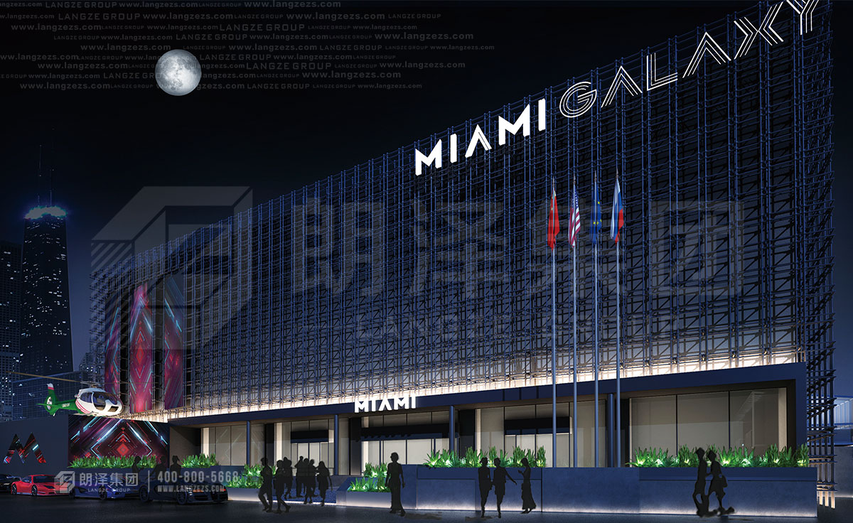 酒吧KTV設(shè)計案例丨無錫MIAMI酒吧&KTV設(shè)計效果圖鑒賞