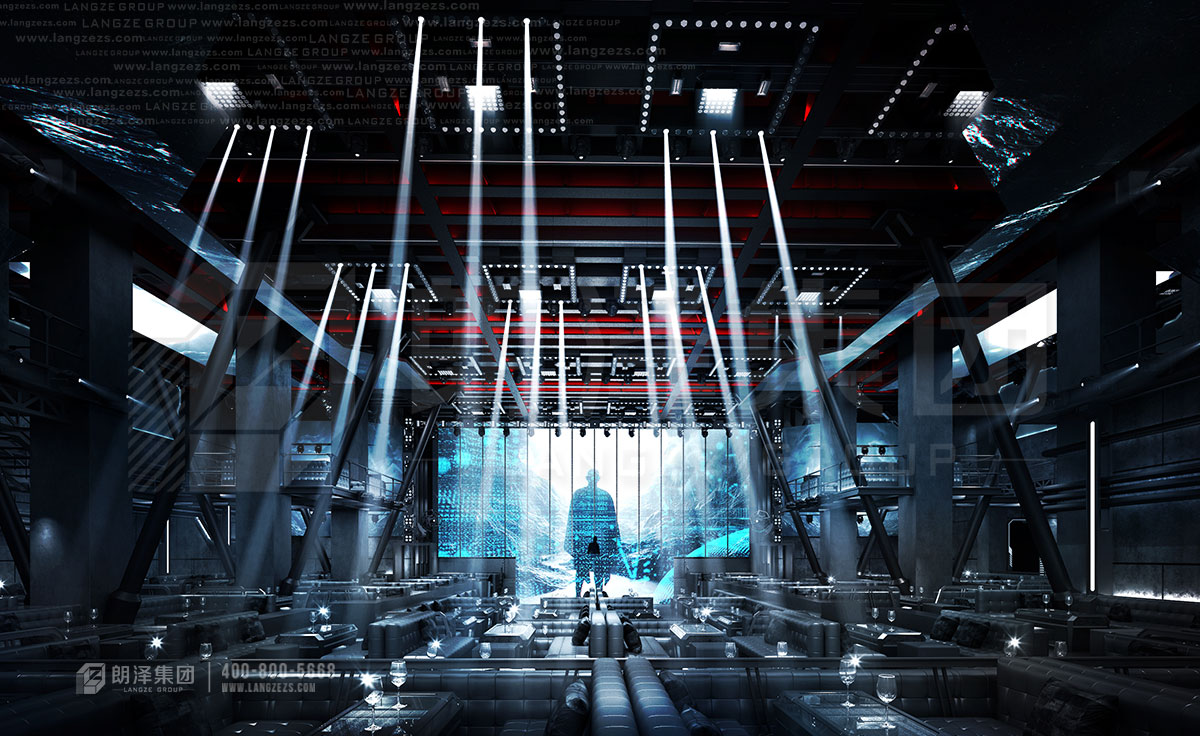 無錫MIAMI酒吧設(shè)計效果圖（大廳）