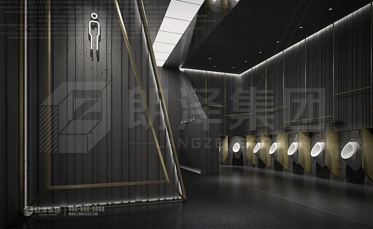 泰國曼谷MINA酒吧設(shè)計效果圖（衛(wèi)生間）