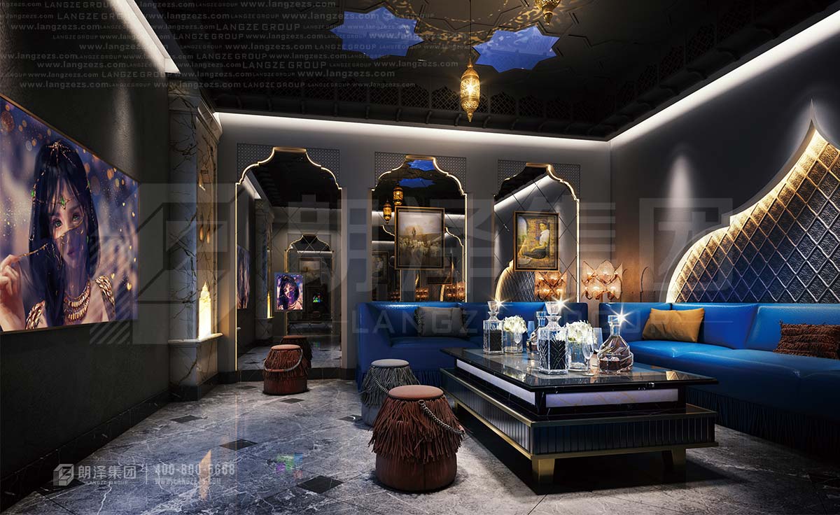 新疆和田酒吧設(shè)計(jì)效果圖