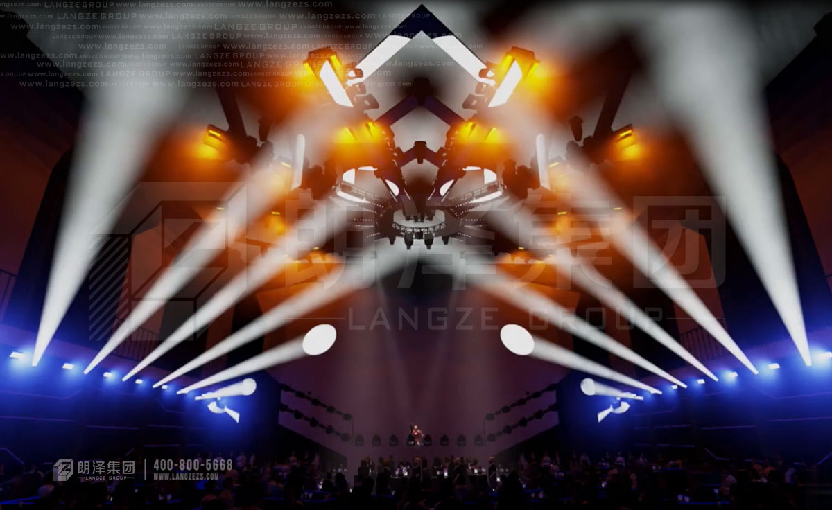 酒吧燈光設計效果圖