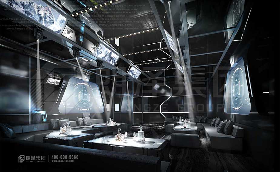 9000多平酒吧設計裝修效果圖