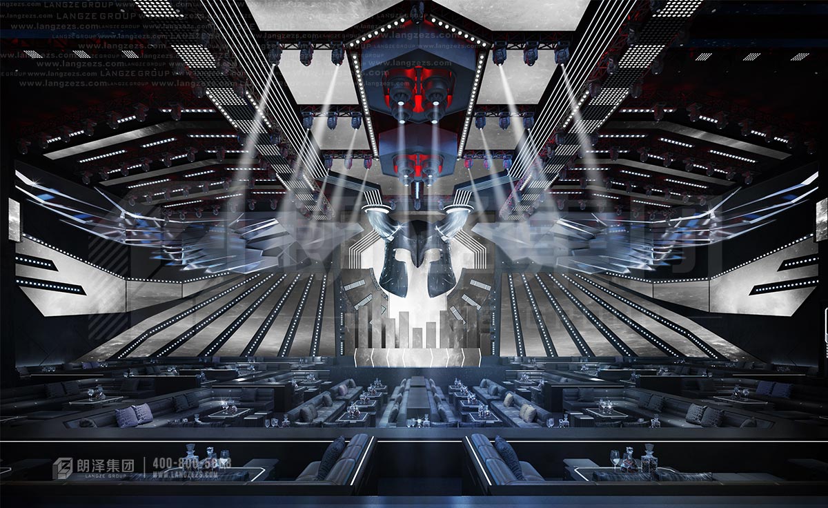 工業(yè)風酒吧裝修效果圖