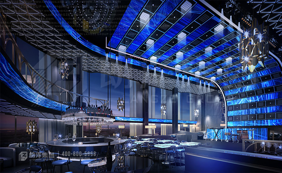 尼泊爾酒吧設(shè)計(jì)裝修效果圖由朗澤集團(tuán)出品