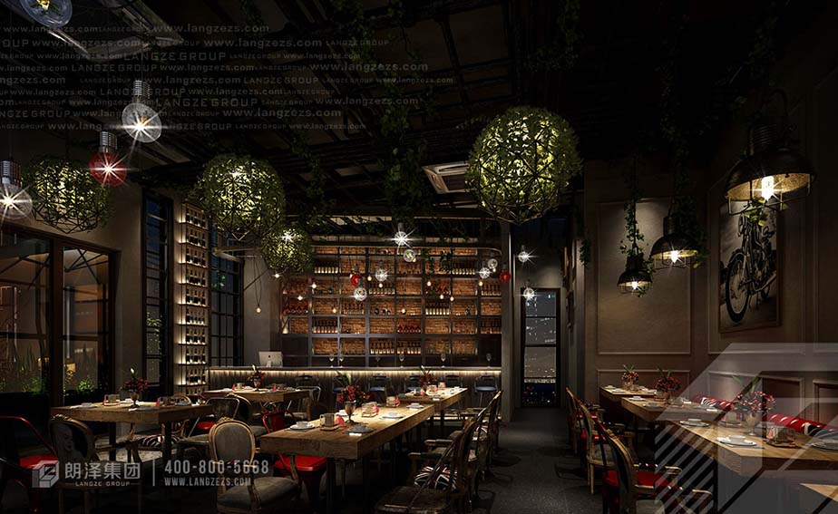 簡單酒吧裝修設計效果圖